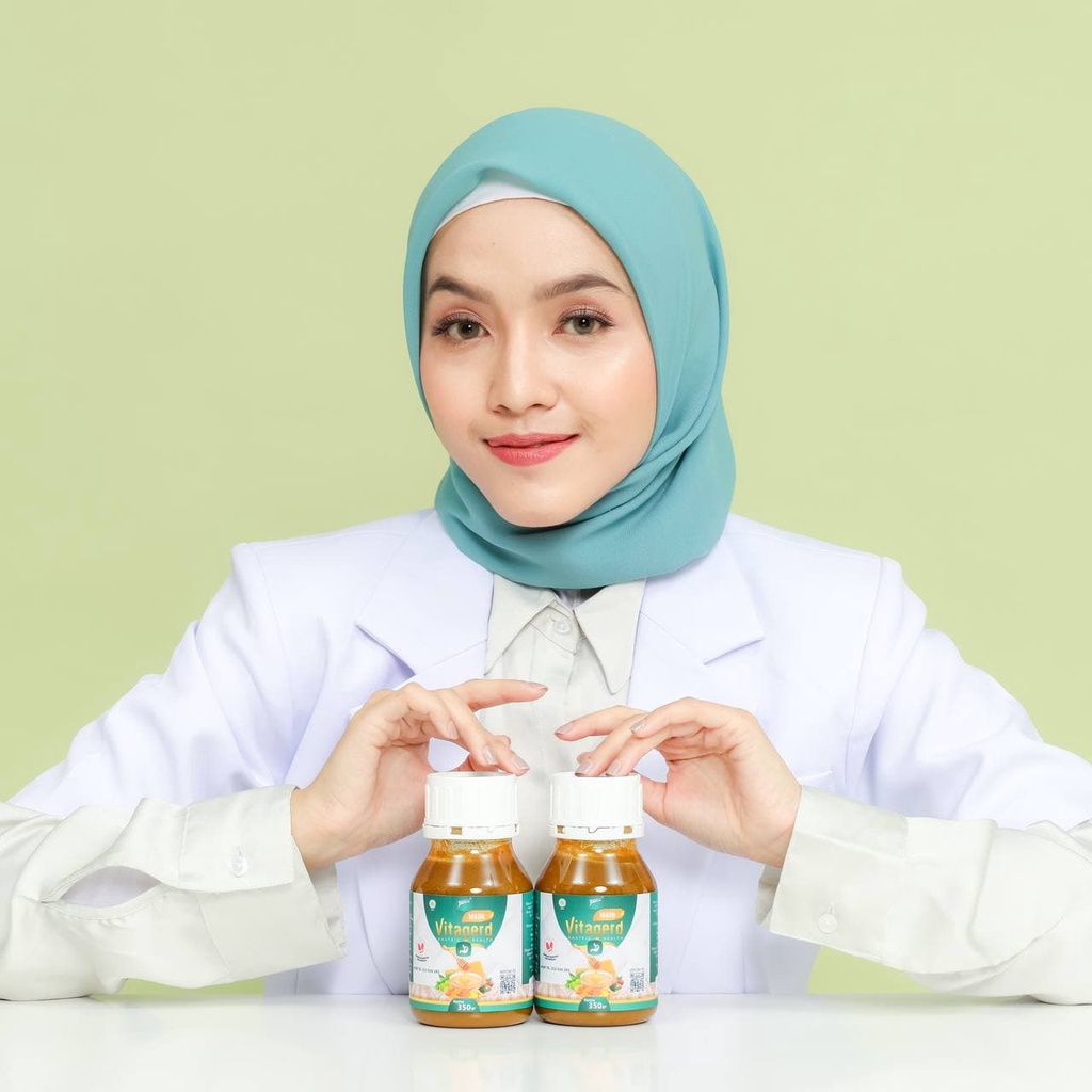 Madu Herbal Asam Lambung Gerd Maag Vitagerd Alami Meringankan Gejala Masalah Lambung