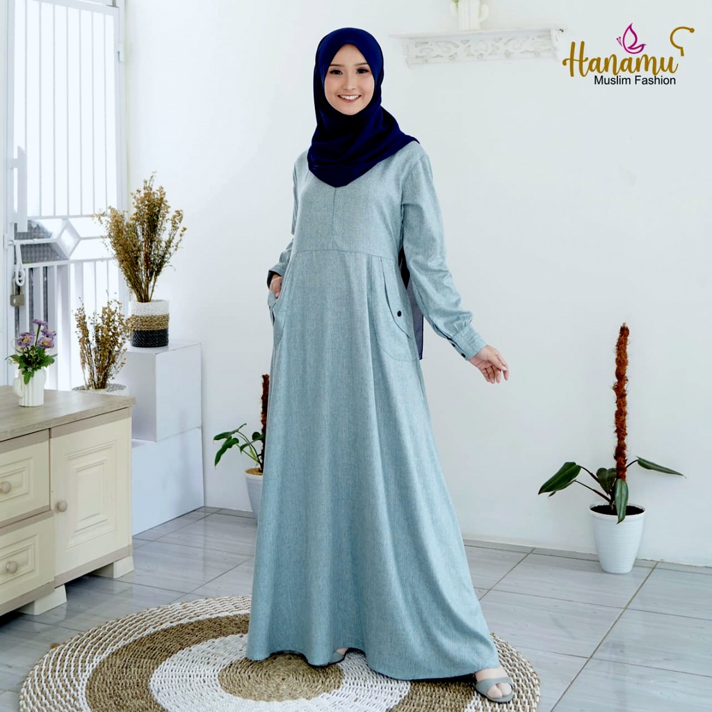 MARISKA DRESS GAMIS DAILY HANAMU GAMIS MURAH DAN NAYAMAN-Tosca
