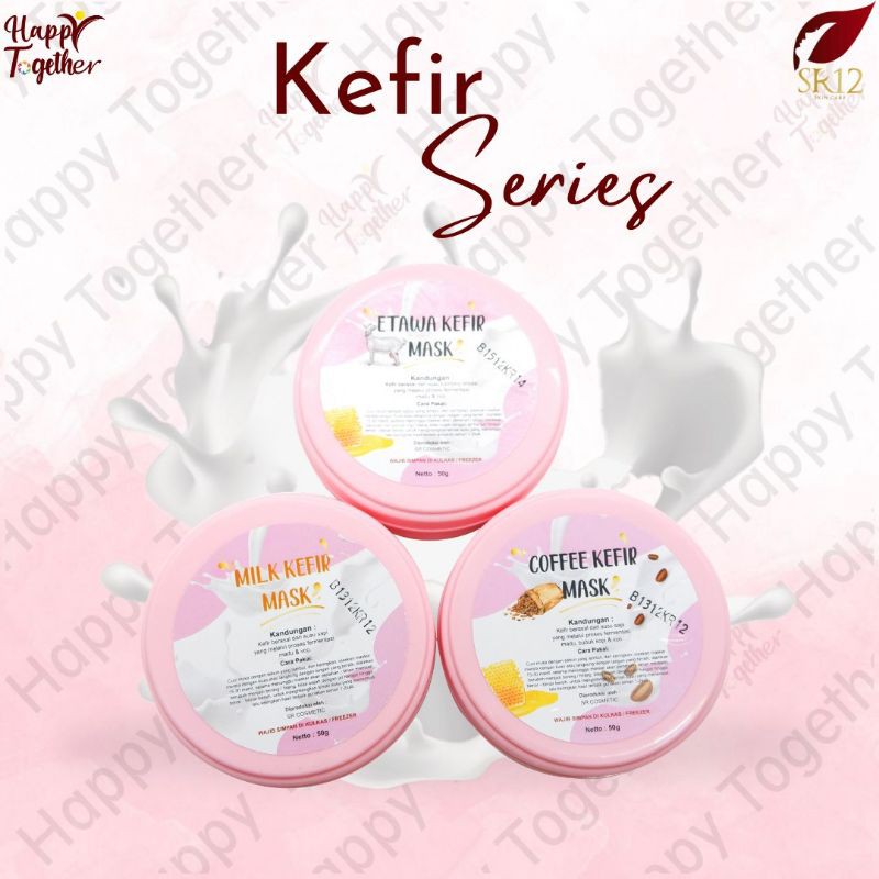 MASKER KEFIR ETAWA SR12 / Masker Milk Kefir / Masker Coffee Kefir