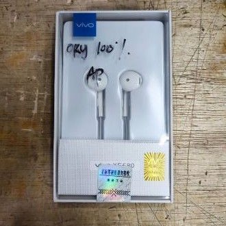 HEADSET VIVO / HANDSFREE VIVO JACK 3.5MM KUALITAS SUPER MANTAP MURAH MERIAH