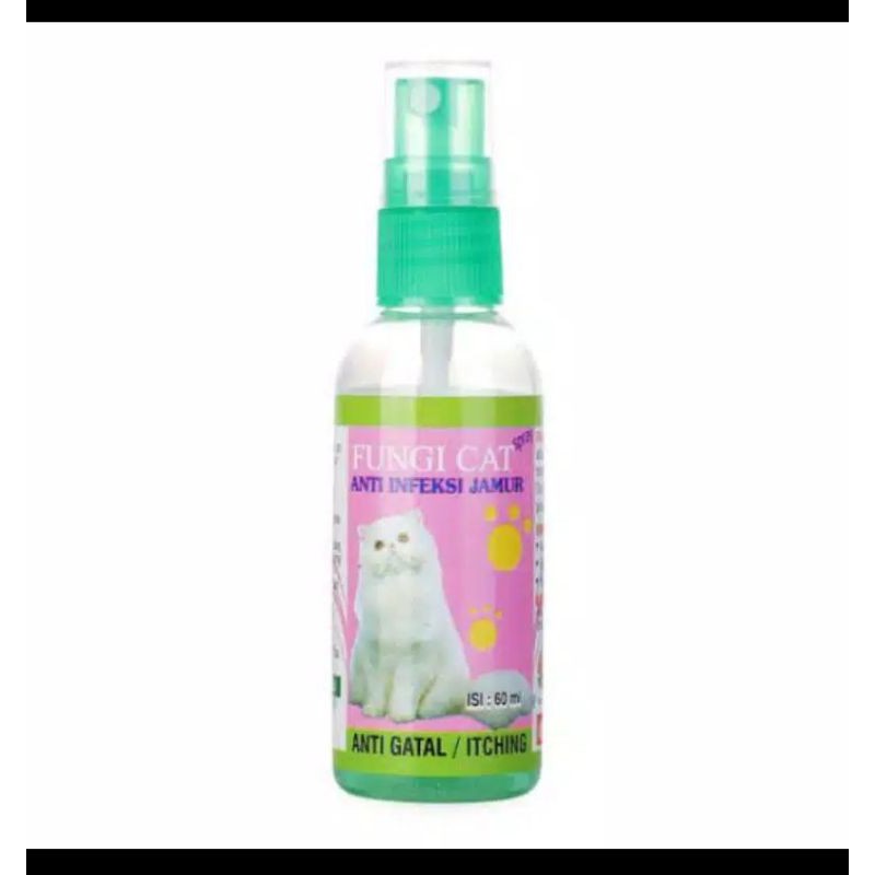 Obat koreng luka jamur scebies kucing FUNGI CT spray 60ml