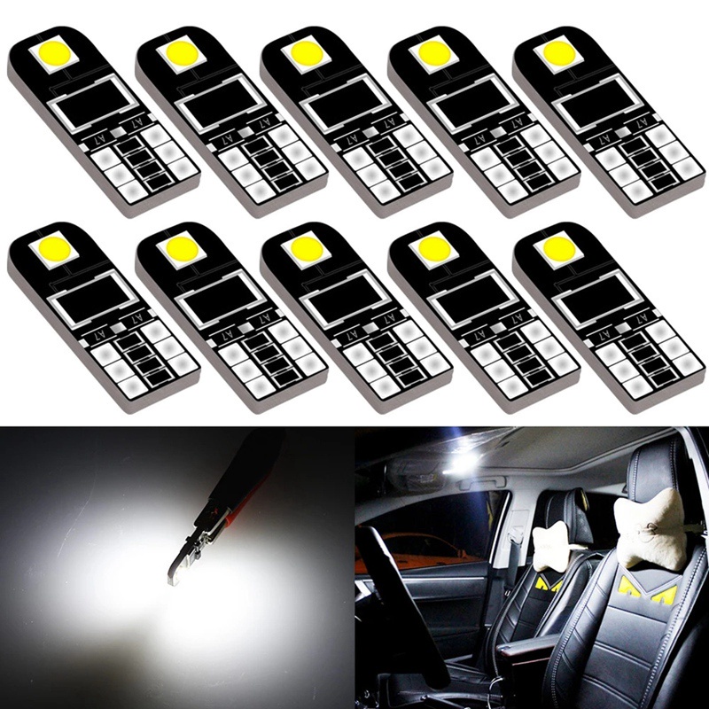 Lampu Senja LED T10 CANBUS Black 2 Sisi ERROR FREE Super Bright Calya Brio Avanza Jazz Ertiga Livina