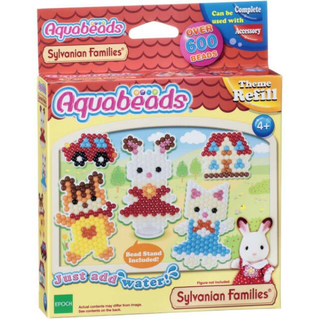 Aneka Refill AQUABEADS ZOO / GARDEN / TEA TIME / GEM / CHARM / SYLVANIAN FAMILY