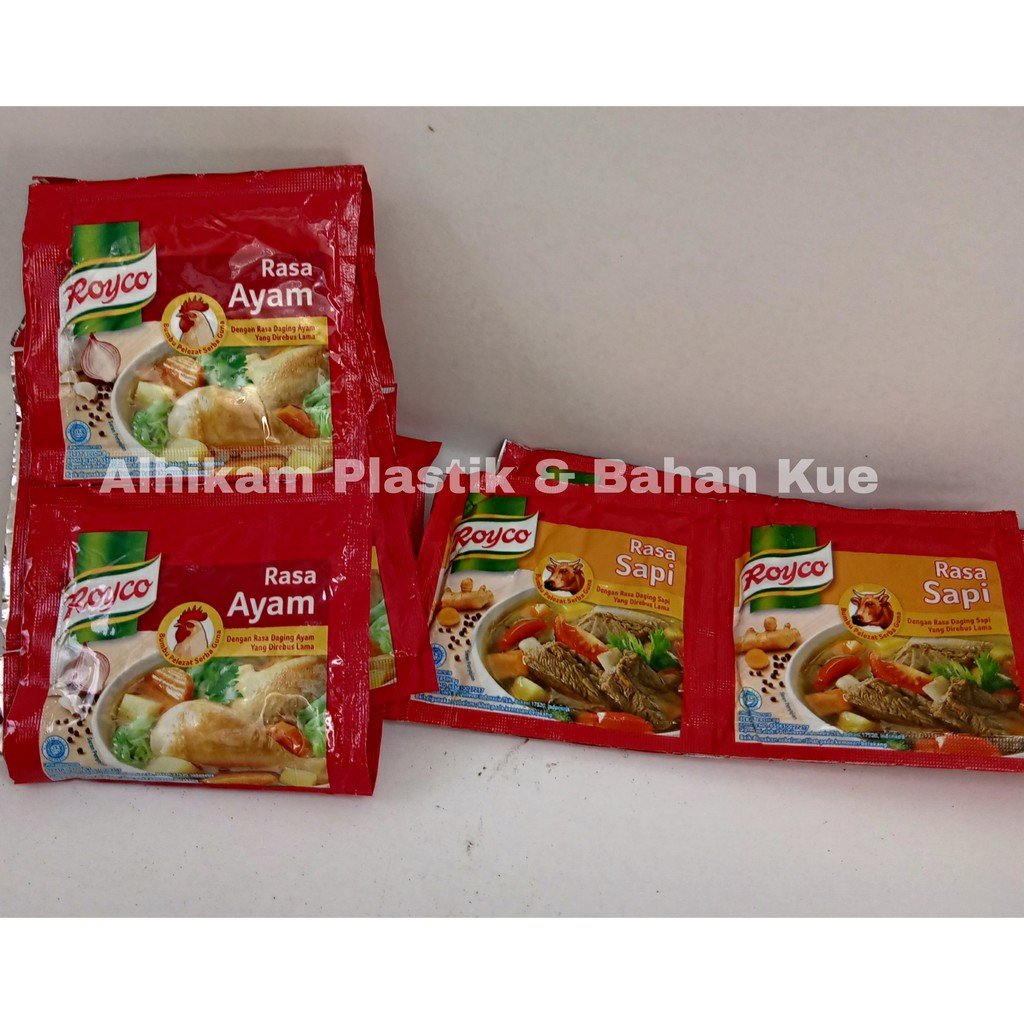 

Royco Sachet Bumbu Kaldu Ayam/Sapi