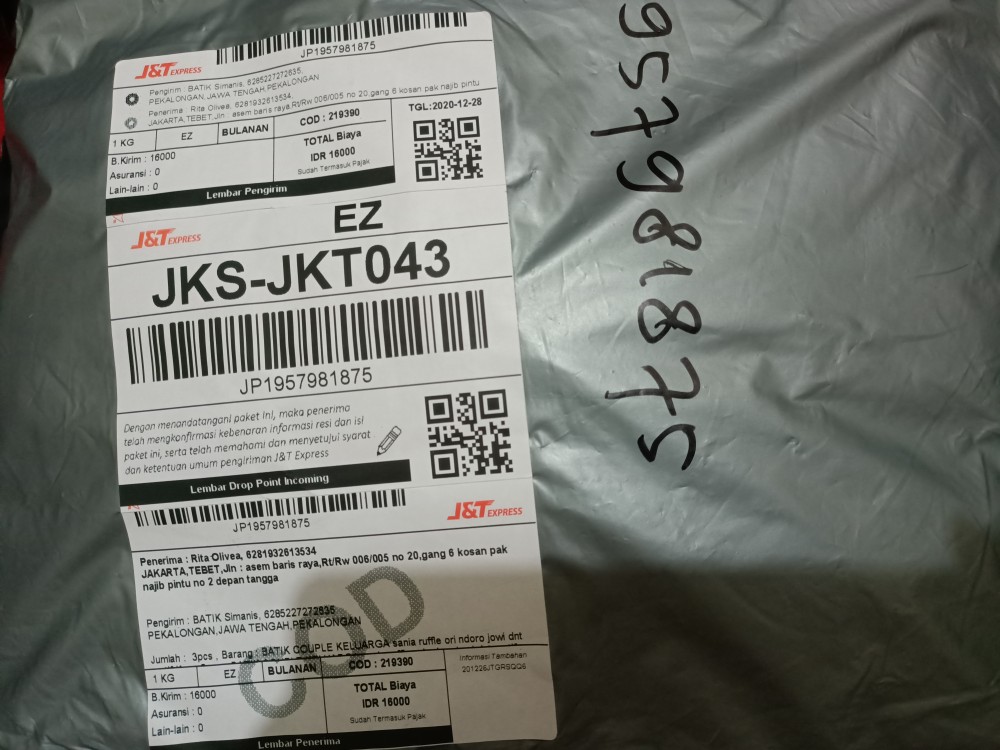 Batik Couple Keluarga Sania Ruffle Ori Ndoro Jowi Dnt Motif Kupu Sogan