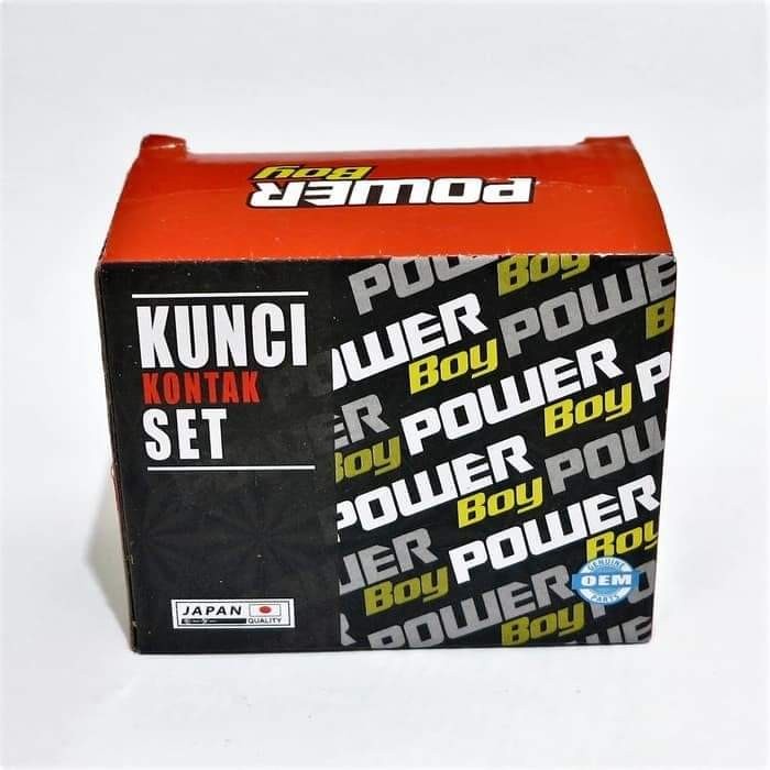 KUNCI KONTAK SET (POWER) SUPRA FIT NEW/ FIT X + KUNCI JOK BELAKANG