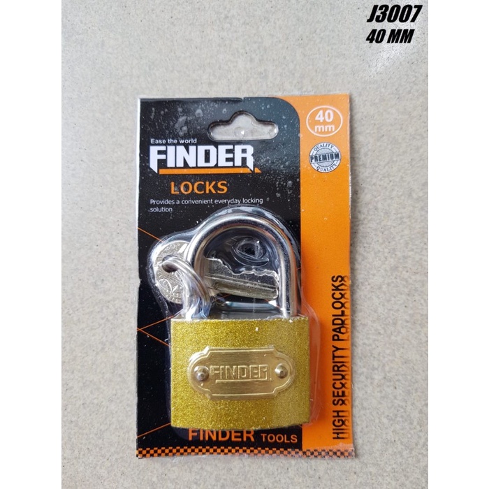 Gembok kuning FINDER 40mm