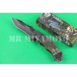 Pisau Lipat Folding Knife STRIDER KNIVES Army CAMO Loreng Model 352 Termurah