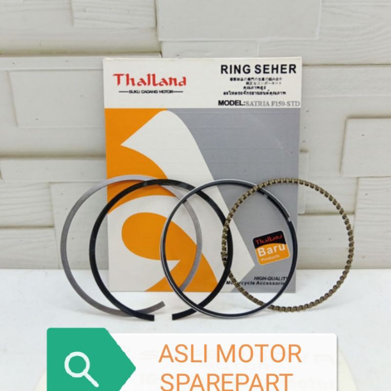 Ring Seher Satria FU 150 / Ring Piston Oversize / OS 50 / OS 100