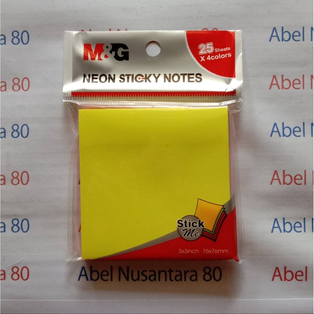 Memo Stick / Sticky Note / Kertas Memo Warna Warni 3x3 Inch