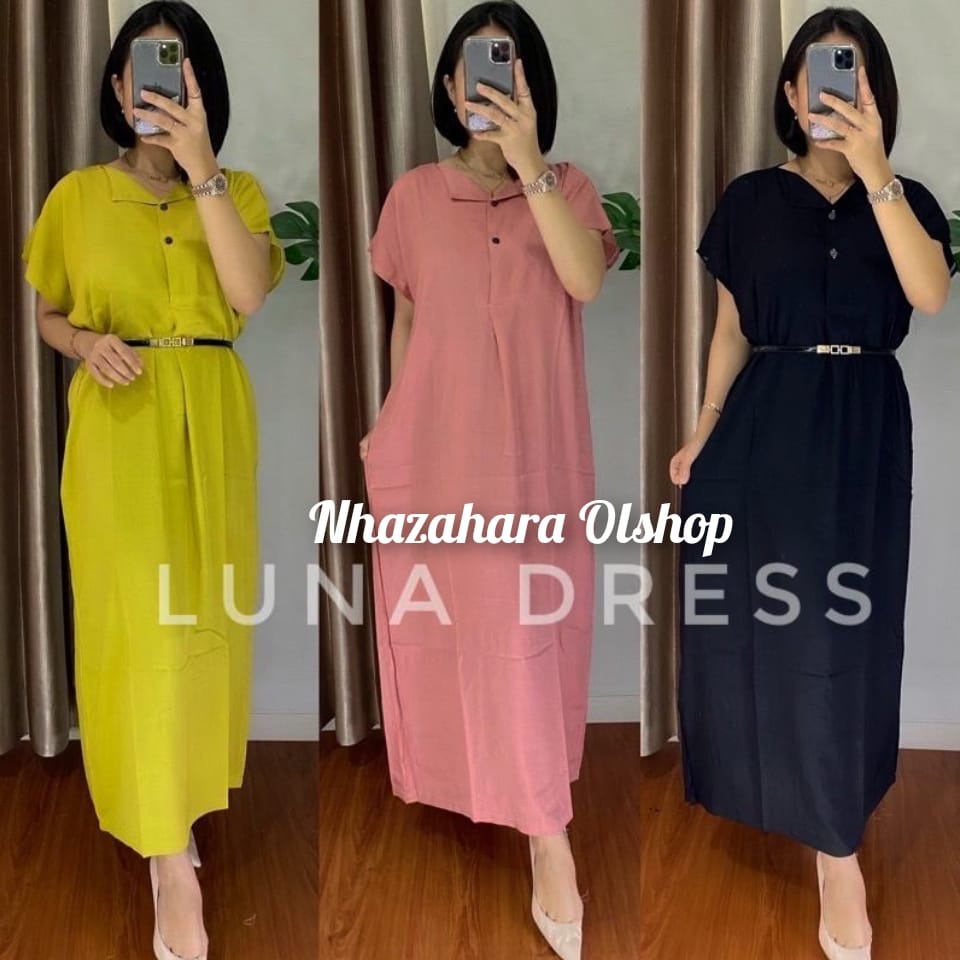 (TERMURAH) HOME DRESS POLOS MASA KINI/LUNA HOME DRESS/DASTER TERNYAMAN/DASTER MAHMUD/HOME DRESS KEKI