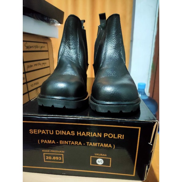 SEPATU SAFETY POLRI