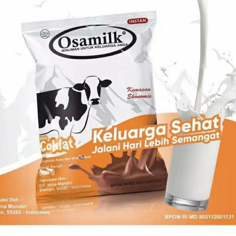 

Susu Osamilk Coklat 500 gram