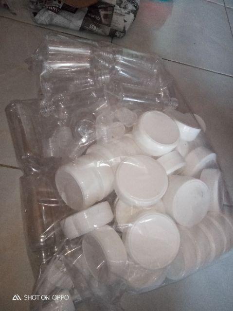 Botol 60ml Bening&putih Tutup Disctop Prestop