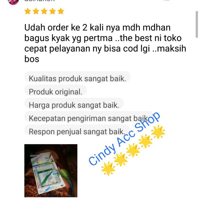 Baterai Doublepower LG K10 K20 K20 Plus M250 X400 BL46G1F Batre Double Power Battery