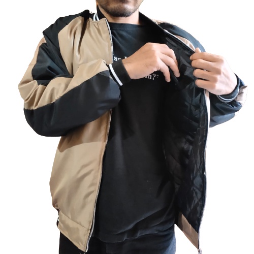 Sukajan Bomber Jacket - Jaket Bomber Pria - Jaket Baseball Varsity