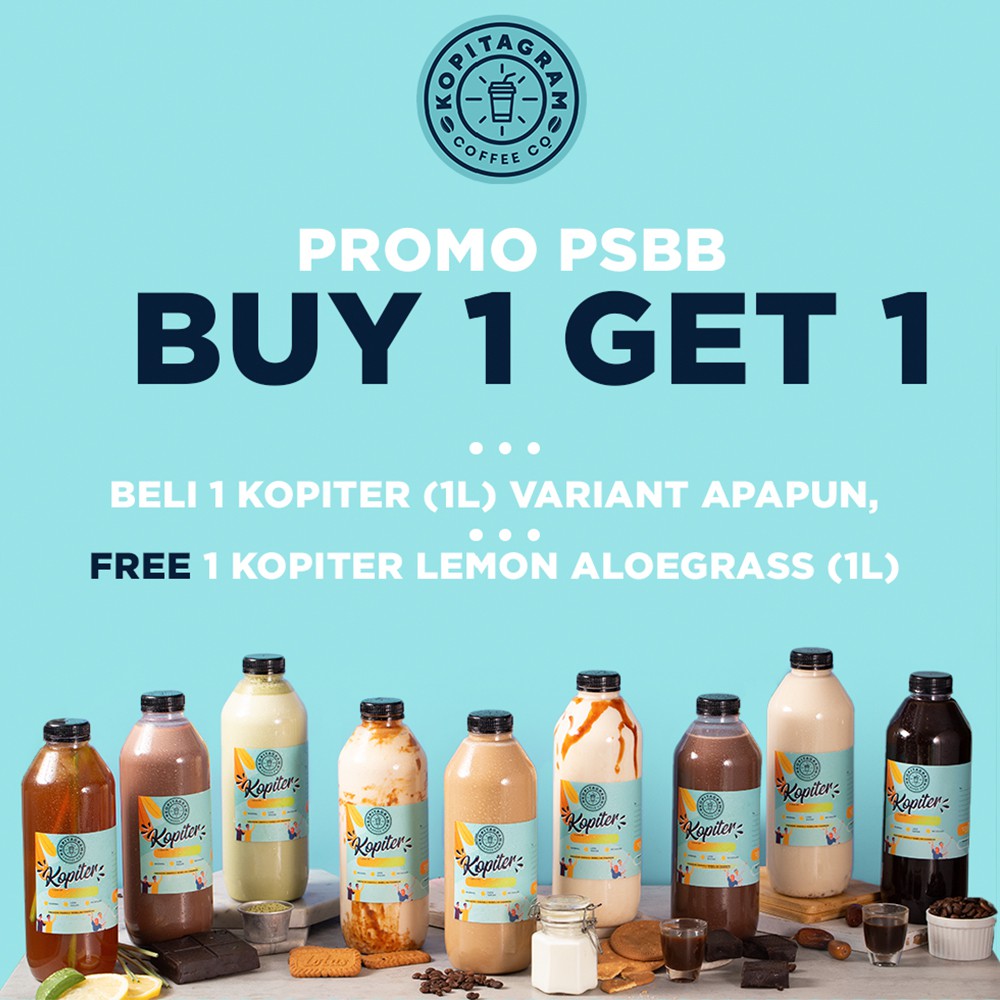 

BUY 1 GET 1 KOPITER (1L) - PROMO PSBB