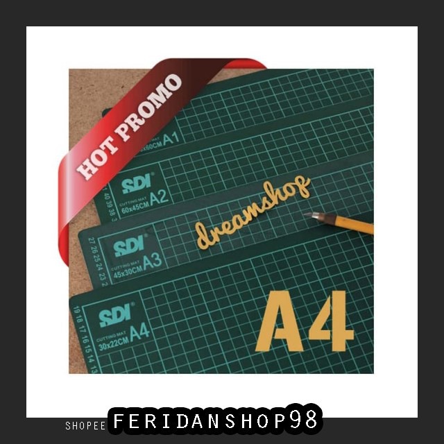 

BT127 SDI CUTTING MAT BEST A4 SIZE BY FERIDANSHOP98