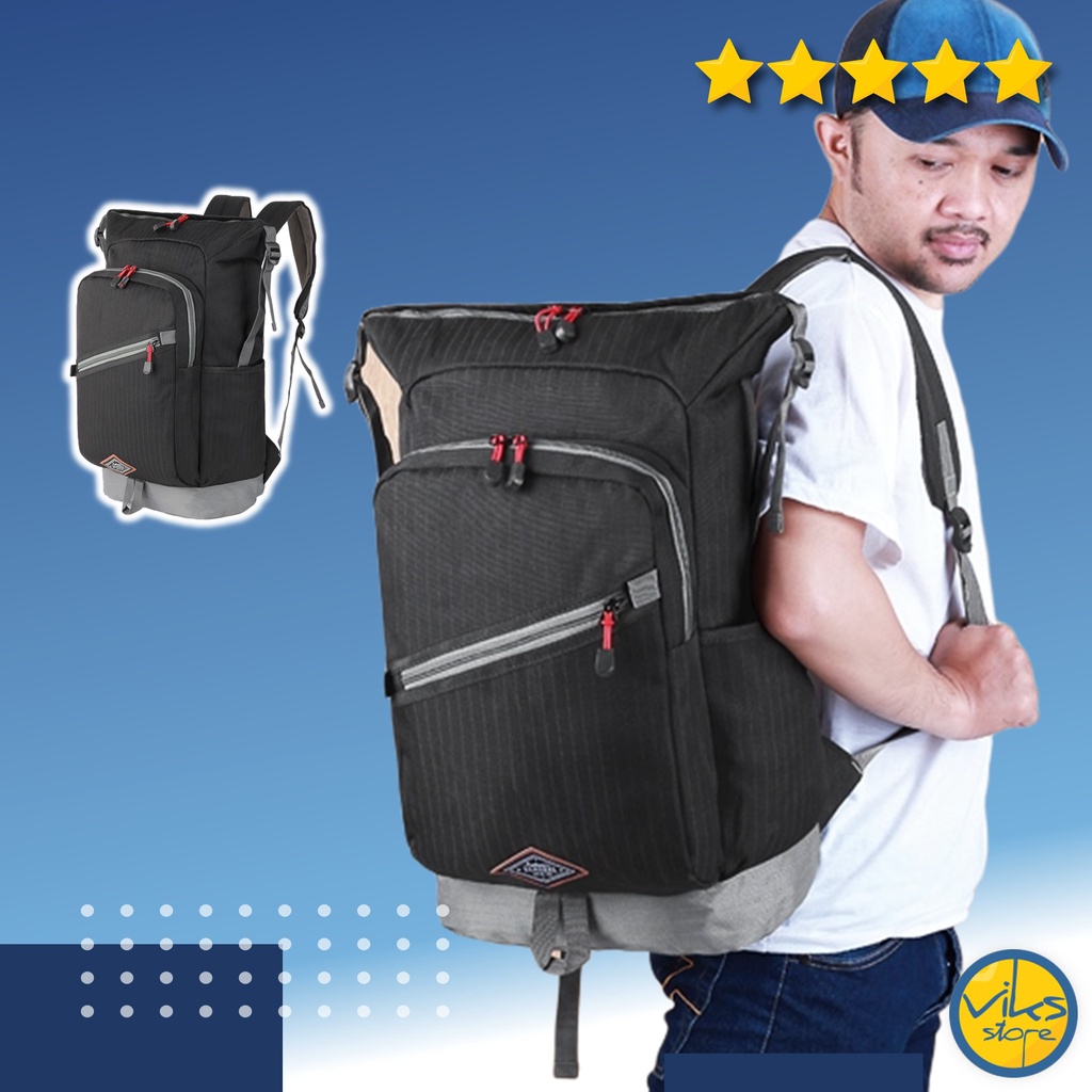 Tas Ransel Punggung Backpack Pria Cowok Adventure Gearbag Semi Carrier Kerja Kuliah Sekolah Original Kuat Traveling Backpacker  BA244