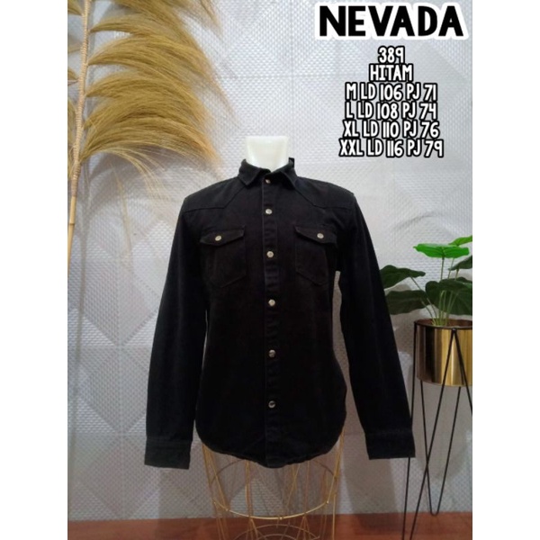 JAKET JEANS PRIA NEVADA