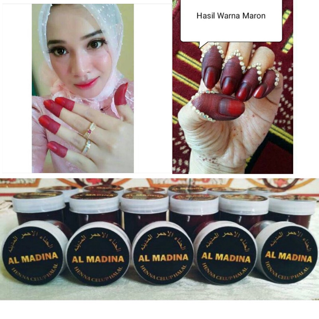 HENNA CELUP TAHAN LAMA / INAI CELUP HALAL