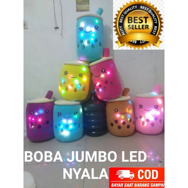 BONEKA BOBA JUMBO LED..tinggi 50 cm sama dengan galon