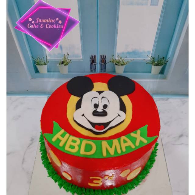 

Kue ulang tahun pokemon,mickey,duck.dll variasi mix fondant