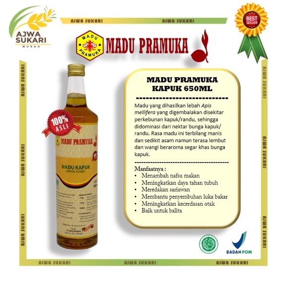 

MADU KAPUK PRAMUKA 650ML