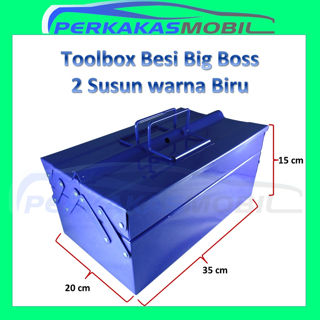 Jual Big Boss Tool Box Kotak Alat Perkakas Peralatan Bengkel Besi 2 ...