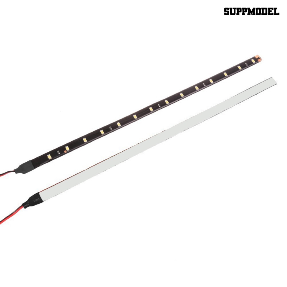 Lampu Strip 15 LED 3528SMD Flexible Anti Air Untuk Dekorasi Mobil