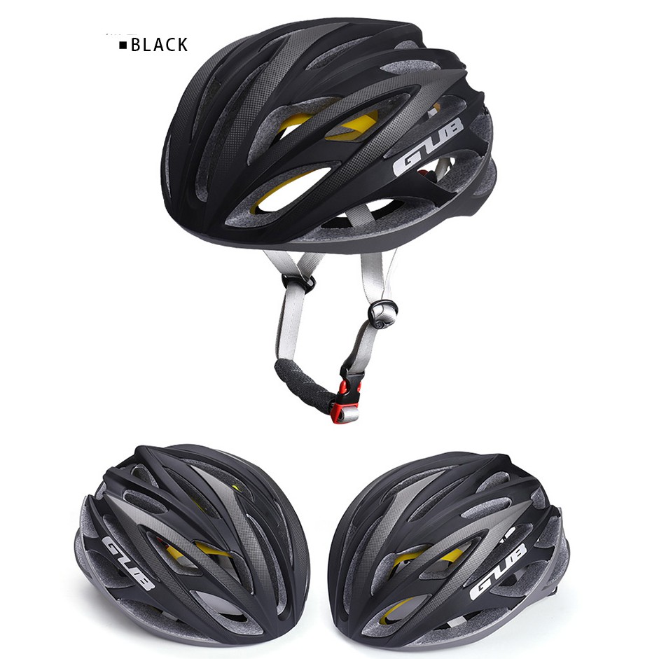 HELM GUB BLACK [MIPS] -- HELM SEPEDA