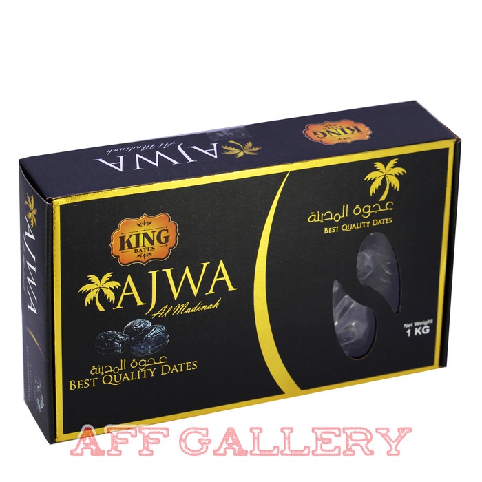 

Kurma Dates KING AJWA 1kg KING AJWA Al Madinah Kurma KING AJWA 1kg