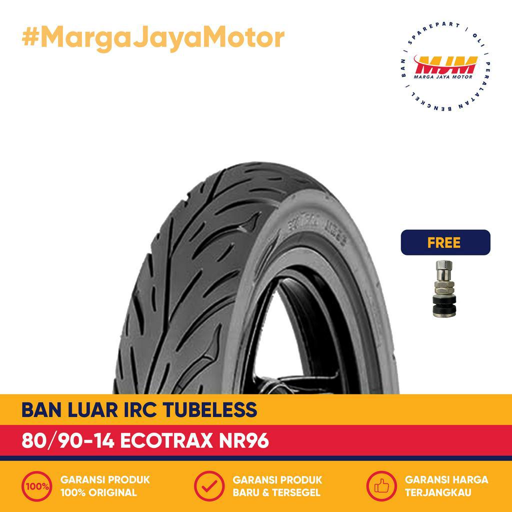 Ban Luar IRC Ecotrax NR96 80/90-14 Tubeless Free Pentil