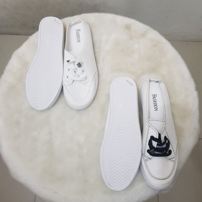 DDS1017 Sepatu sneakers slip on wanita import sepatu kets terbaru sepatu tali kekinian Cod Jakarta