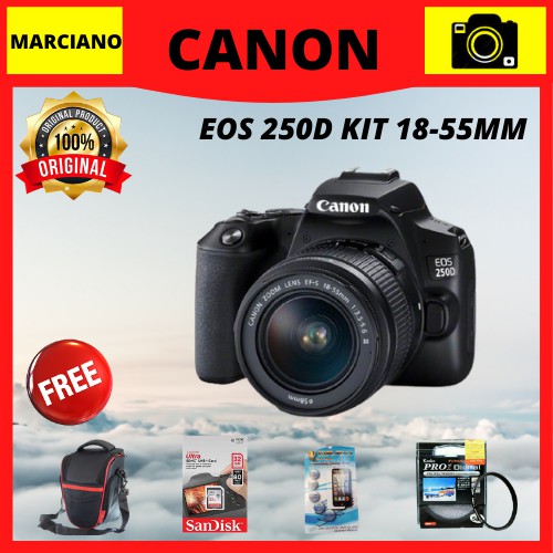 Camera CANON EOS 250D KIT 18-55MM