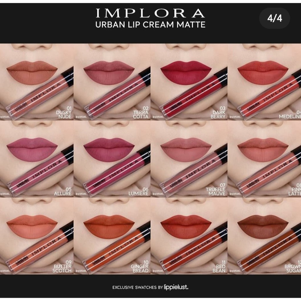 LIPCREAM IMPLORA URBAN LIPCREAM MATTE/IMPLORA LIPCREAM
