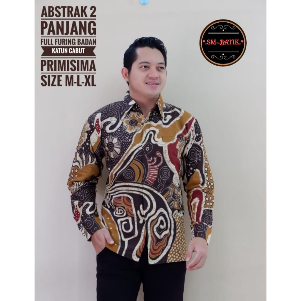 ABSTRAK 2 SM BATIKSOLOAMANAH BAJU KEMEJA BATIK SOLO PRIA LENGAN PANJANG PENDEK LAPIS FURING ATASAN BATIK PREMIUM MODERN KATUN HALUS SEKAR KOKO PEKSI JIWO PEKSI MAMBU NEW BLOUSE NATASHA NEW NATASHA PEKSI BIRU WIJAYA LOMBOK ABANG DJAYAGUNA  PARANG GORA KLA