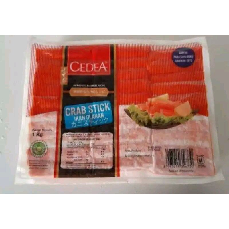 

Cedea Crab Stik berat 1 kg Premium