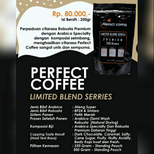

Perfect Coffee 250gr