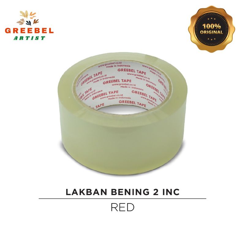 

Lakban Bening Greebel 48mm x 90yard