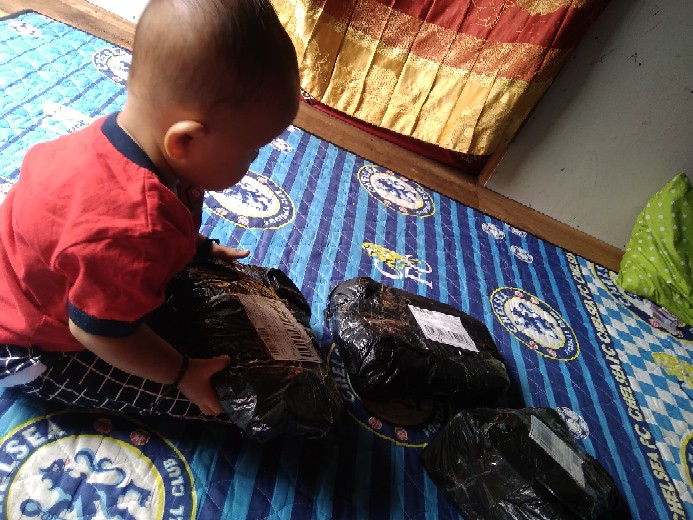 Kemeja Batik Koko Kombinasi Prada Terbaru