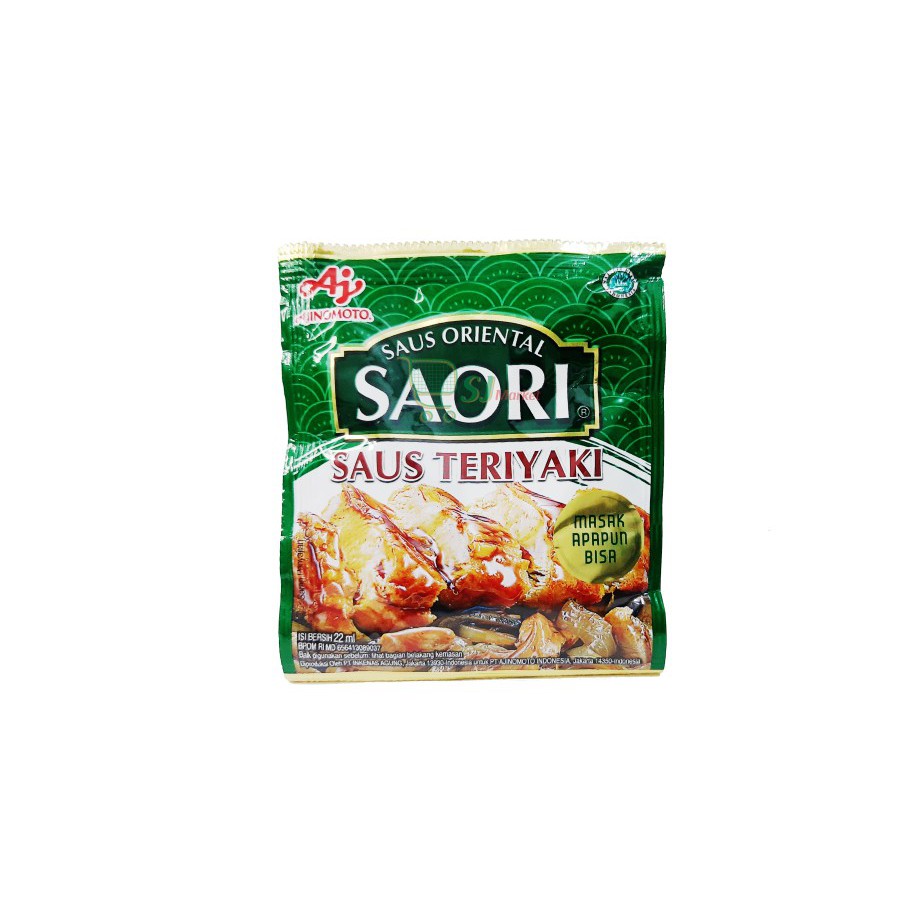 

Saori Saus Teriyaki Sachet Rencengan