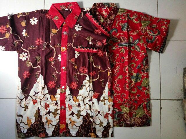 Hem Kemeja Batik Anak Laki-laki Cowok Madura Zig-zag
