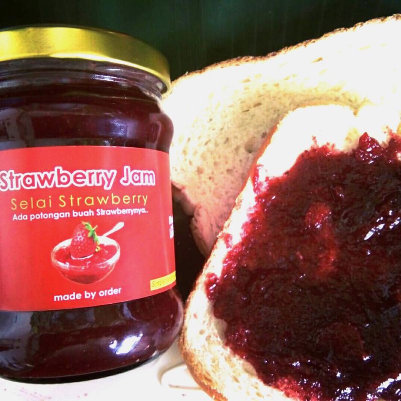 

strawberry jam homemade / Selai Strawberry