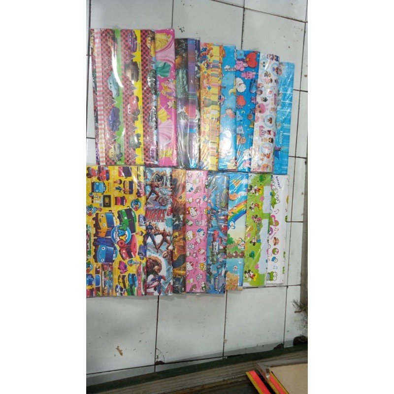 Kertas Kado Karakter Harga 1000 Per Lembar | Shopee Indonesia