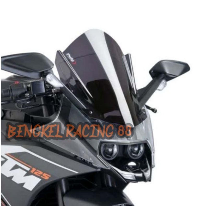 Windshield KTM RC 200,250. Visor KTM RC 200-250. Windshield KTM RC, visor KTM