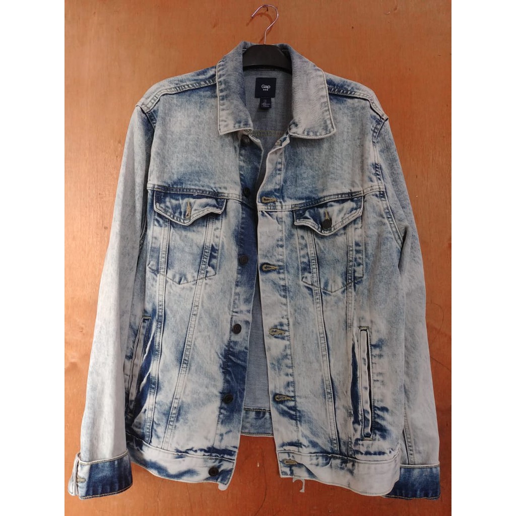 Denim jacket GAP Pria ORIGINAL