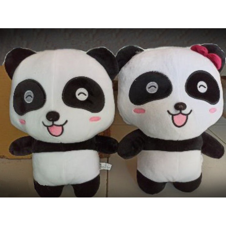 Mainan Bayi Boneka Panda Baby Bush Kiki Miu Miu