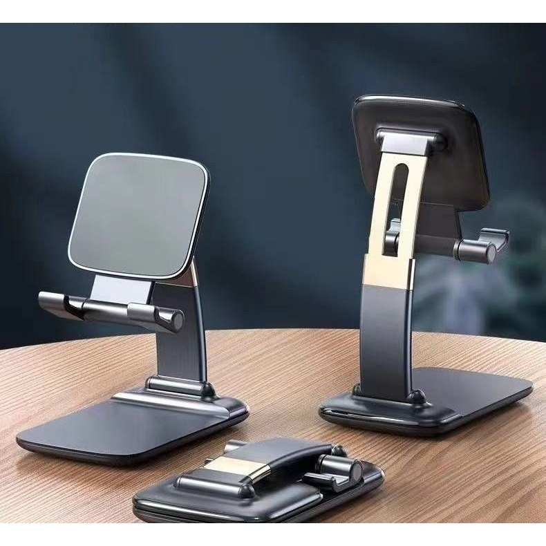 TERLARIS Desk Phone Holder Adjustable Universal Tatakan Handphone Aksesoris HP OCEANMART OCEAN MART Murah Grosir