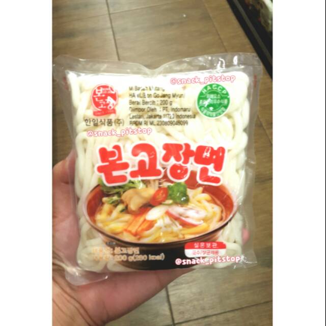 

Hanil Bon Go Jang Myun - Mie Udon Matang - 200 Gr - Udon Instant